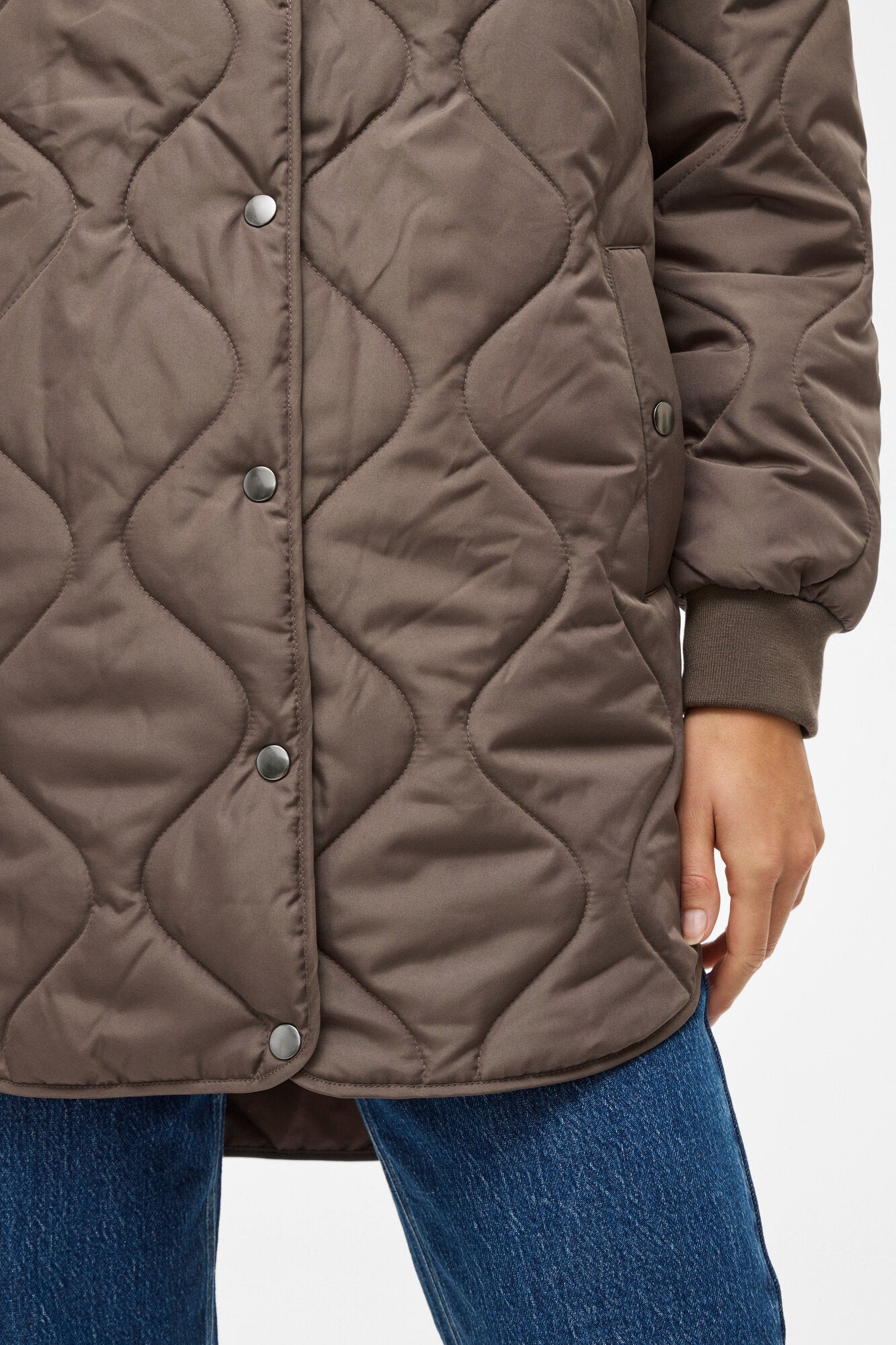 Vitate quiltet jakke - Falcon